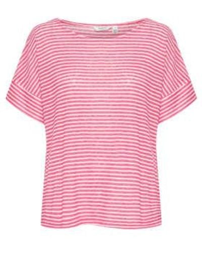 B.Young Bysakia T-shirt Raspberry Sorbet Uk 12 - Pink