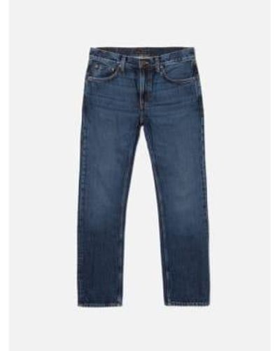 Nudie Jeans Gritty Jackson Jeans Soil W30 L30 - Blue