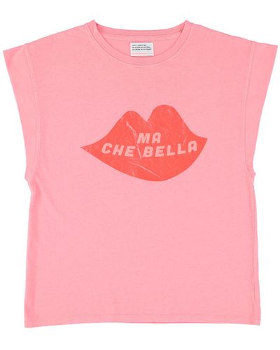 Sisters Department Camiseta Sin Gas But What A Bella - Pink