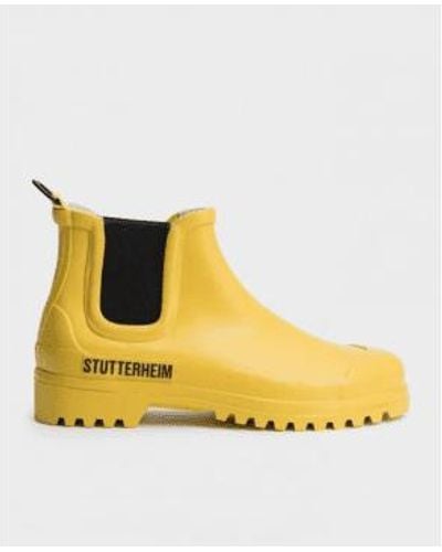 Stutterheim Sunflower Rain Boots - Yellow