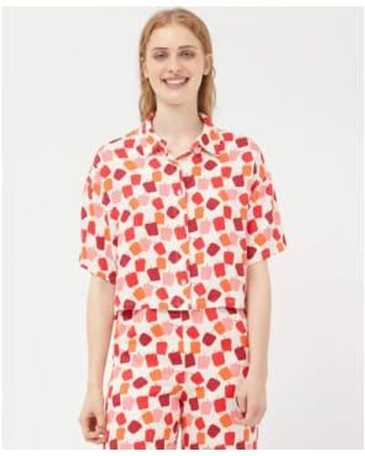 Compañía Fantástica | Pepper Print Shirt Multi Xs - Red