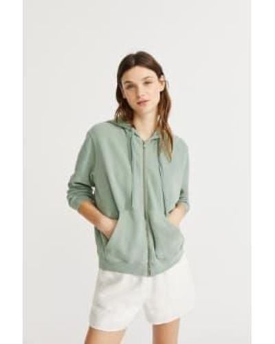 Ecoalf Basic hoodie grüner schatten