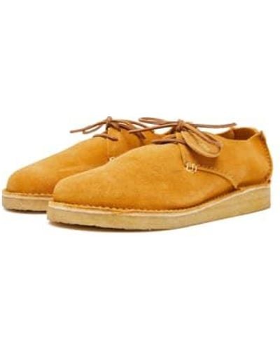Yogi Footwear Johnny Marr Rishi Suede Shoe Turmeric / 8 - Yellow