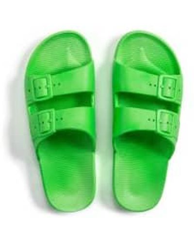 FREEDOM MOSES Neon Molly Sandals 7-8 / - Green