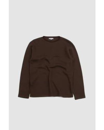Lady White Co. Ring Sweater Bark S - Brown