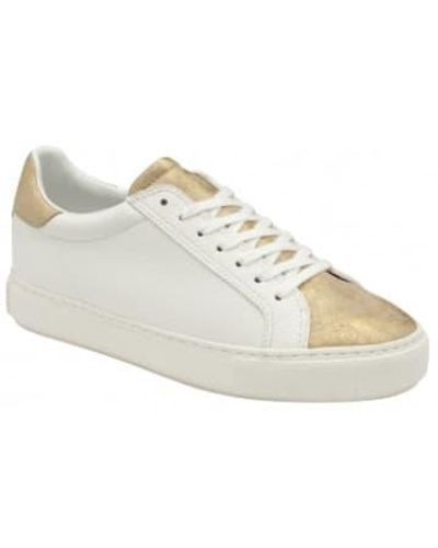 Ravel & Gold Pearl Lace-up Sneakers Uk 4 - White