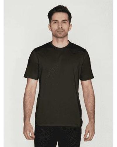 Knowledge Cotton 1010113 Agnar Basic T-shirt Melange S - Black