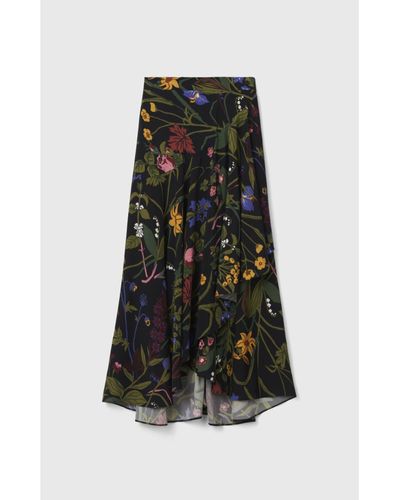 Rodebjer Alva Jobs Print Skirt - Black