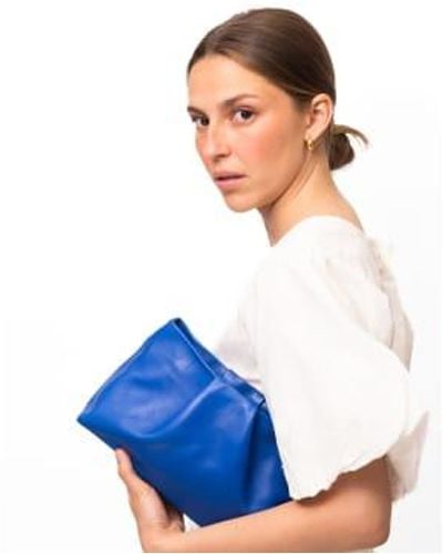Naterra Leather Bag U - Blue