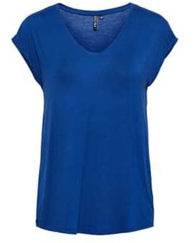 Pieces Pcbillo Mazarine T Shirt - Blu