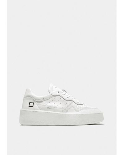 D.a.t.e Sneaker Date Sneakers Date Sneakers Step Calf White - Bianco