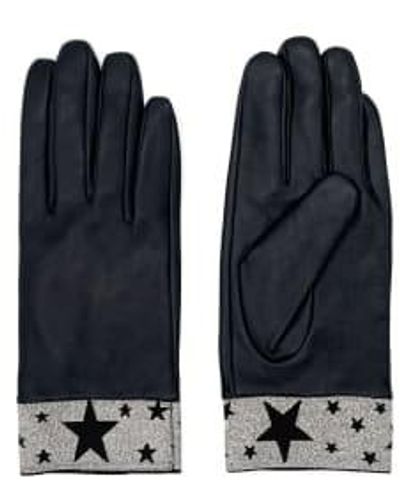Nooki Design Estrella Leather Gloves - Blu