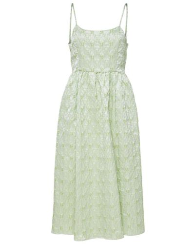 SELECTED Bailey Midi Dress Absinthe Green