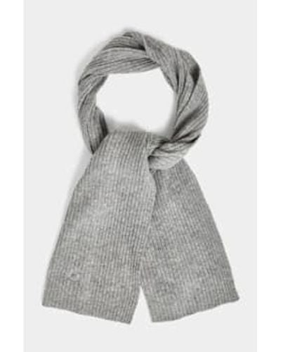 GANT Shield Wool Knit Scarf 9920205 093 One Size - Gray