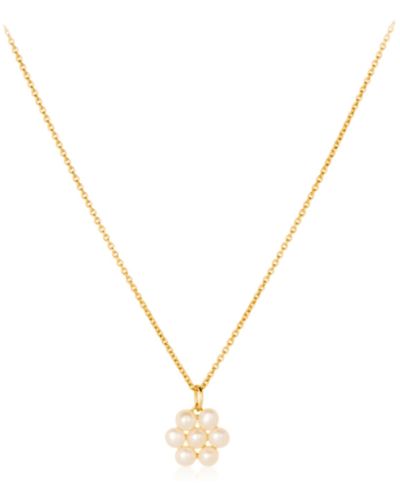 Pernille Corydon Gold Ocean Bloom Necklace - Metallizzato