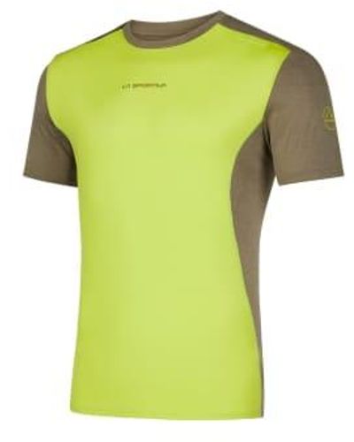 La Sportiva T-shirt Tracer Uomo Punch/turtle - Green