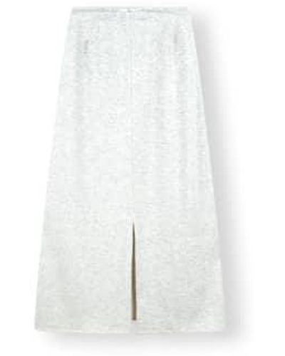 10Days Knitted Maxi Skirt Light - White