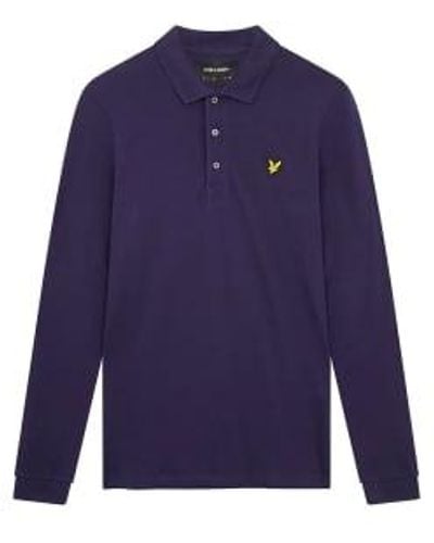 Lyle & Scott Polo De Manga Larga - Azul