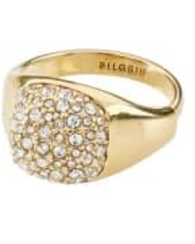 Pilgrim Cindy Crystal Ring - Metallizzato