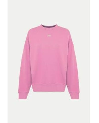 Autry Mauve Bicolor Sweatshirt S / Xs - Pink
