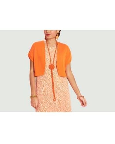 ANTOINE & LILI Oasis Seamless Vest 1 - Orange