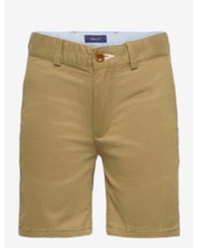 GANT Shorts chino -utilité verte