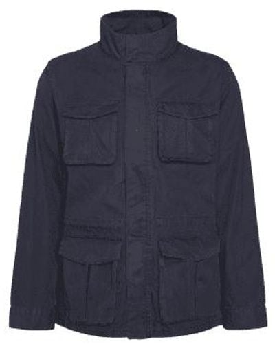 Barbour Belsfield Casual Jacket Midnight - Blue