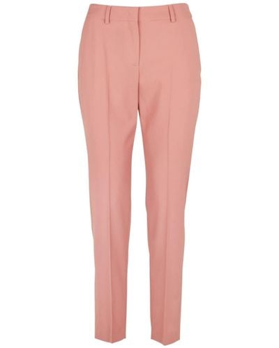Paul Smith Dusky Pink Tapered Trousers - Rosa