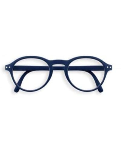 Izipizi Shape A Navy Reading Glasses +1.5 - Blue