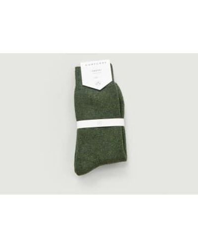 Homecore Tonal Socks 39/42 - Green