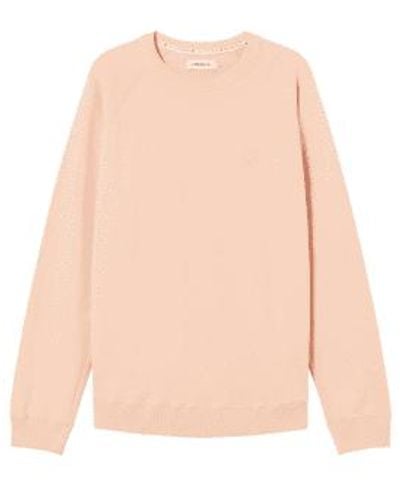 Thinking Mu Sweat-shirt pink sol - Rose