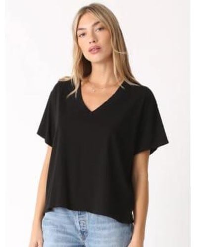 Electric and Rose Electric And Nash Vneck Tee - Black