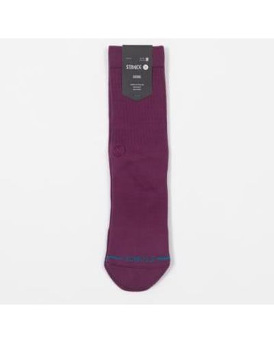 Stance Icon Socks - Purple
