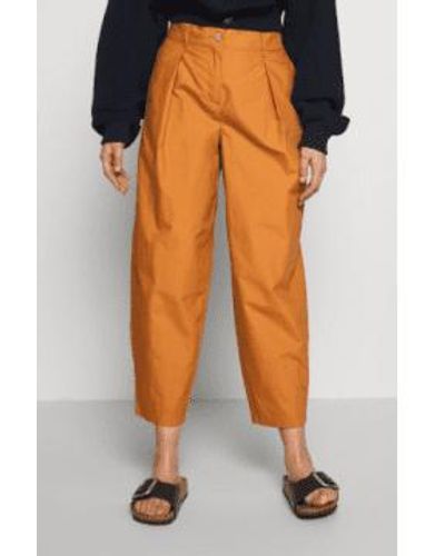 Y.A.S Birch Pants 8 - Orange