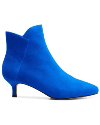 Shoe The Bear Saga Ankle Boots Cobalt - Blue