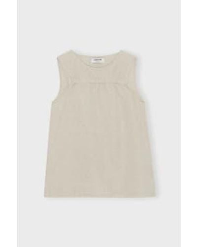 Care By Me Cecilie Top Nature L - White
