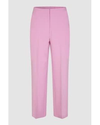 Second Female Begonia Evie Classic S Pants - Pink