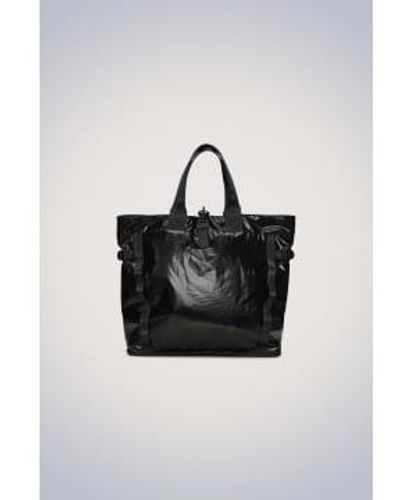 Rains Sibu Shopper Bag Polyester - Black