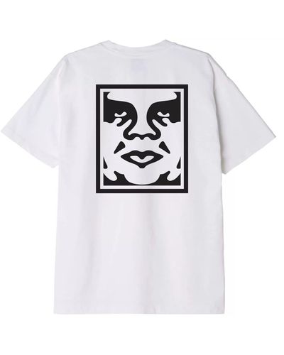 Obey Bold Icon Heavyweight T-shirt - White