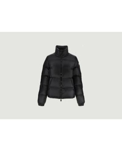 Just Over The Top Quilted Down Jacket Great Cold Cardiff 1 - Nero
