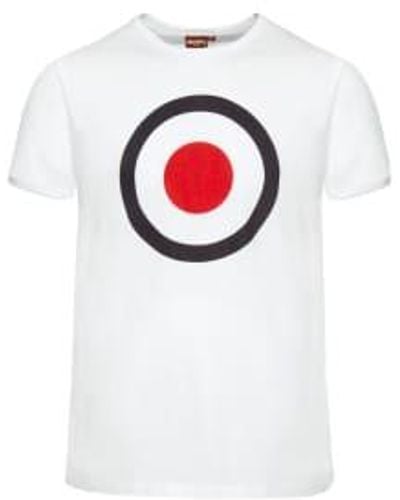 Merc London Ticket Print T-shirt M - White