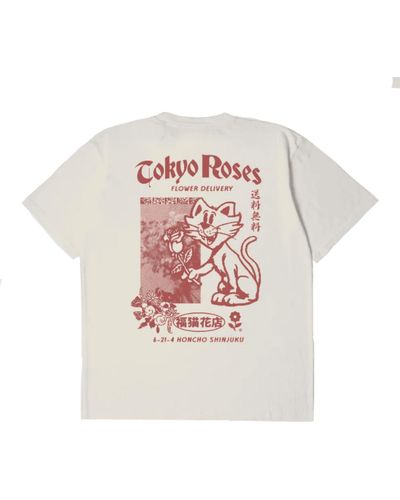 Edwin Tokyo Roses Short-sleeved T-shirt - White