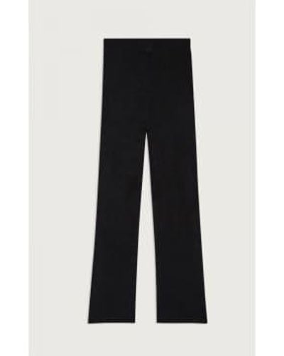 American Vintage Charcoal ZyroBow Joggers - Negro