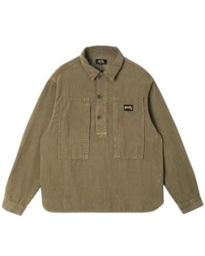 Stan Ray Painters Shirt Olive Cord Small - Green