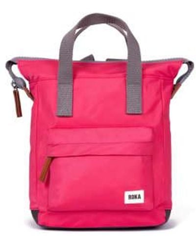 Roka Bantry B Bag Medium Sustainable Edition Nylon Raspberry - Rosa