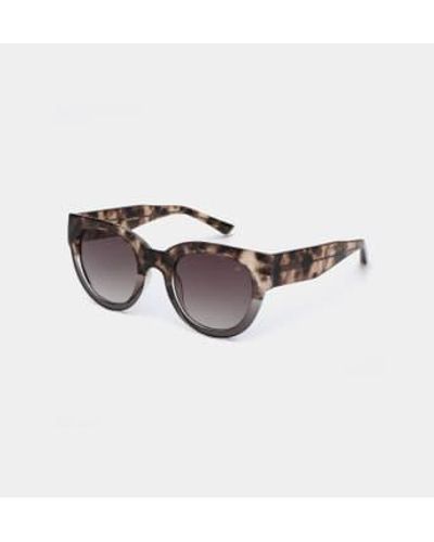 A.Kjærbede Lilly Sunglasses Marble - Gray