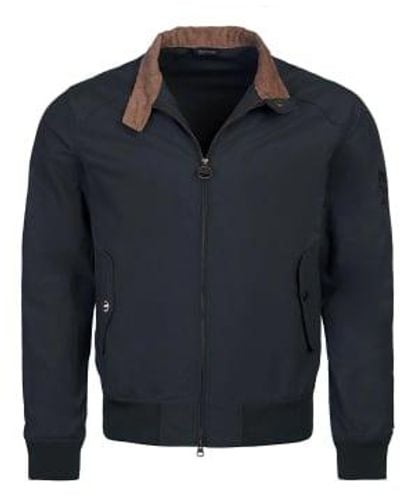 Barbour International steve mcqueen TM gleichrichter harrington casual jacket - Blau