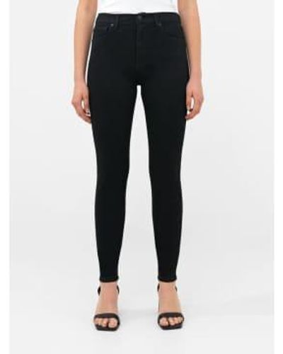 French Connection Soft Stretch High Rise Skinny Jeans-black-74qzp