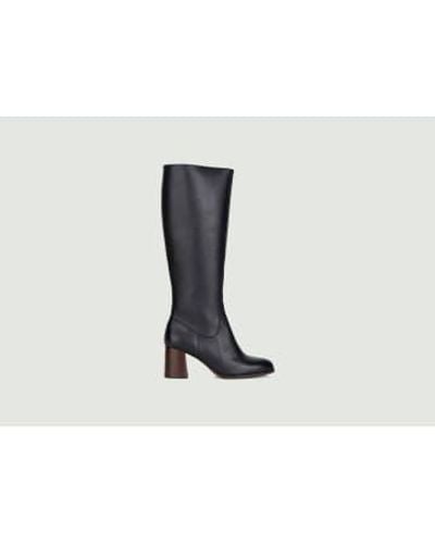 Anthology Bottes Hautes Gemma - Noir