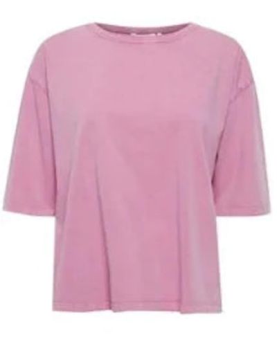 B.Young Camiseta trollo ss en super - Rosa